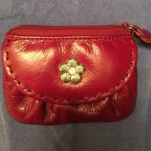 Brighton Zip Coin Purse Maroon
